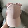 Lovely Big BowKnot Baseball Cap Versatile Girl's Streetwear Bowknot Hat Adjustable Cotton Snapback Casual Sun Hat Visors Hat