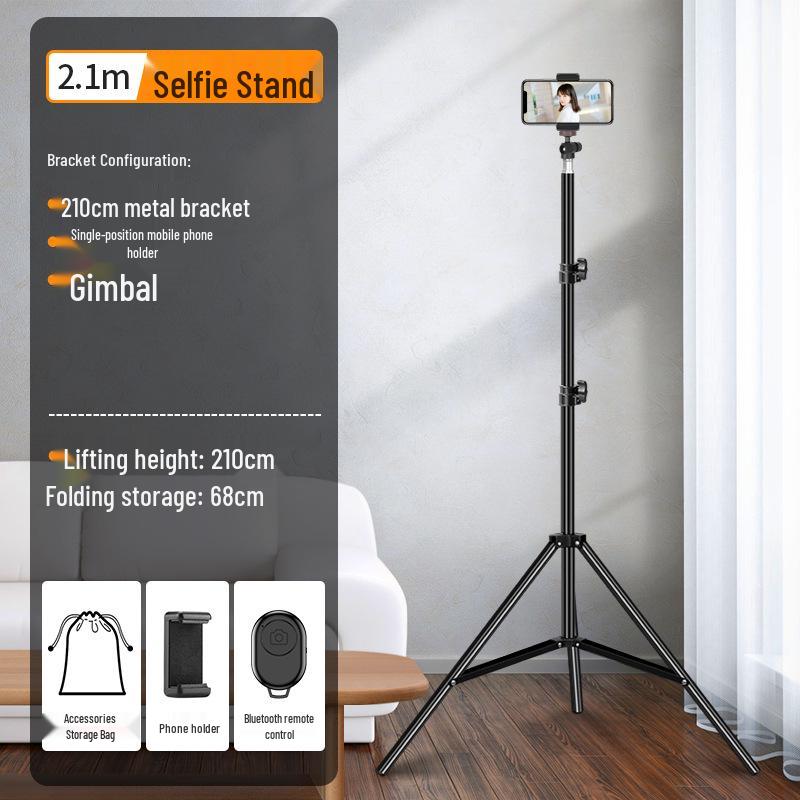 Multi-functional Bluetooth Tripod for Mobile Live Streaming and Photography