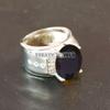 Black Onyx Oval Cut Gemstone With 925 Sterling Silver Ring For Men's #A817 JL375666910253