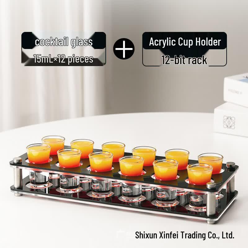 MDNG Cocktail Shot Glass Set