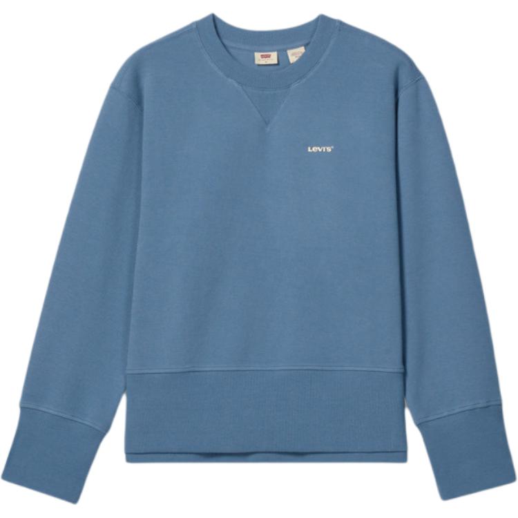 

Levis Winter Warm Series Comfortable Simple Knit Casual Crew Neck Long Sleeve Sweatshirt Women sweatshirt 0051V-0000 L