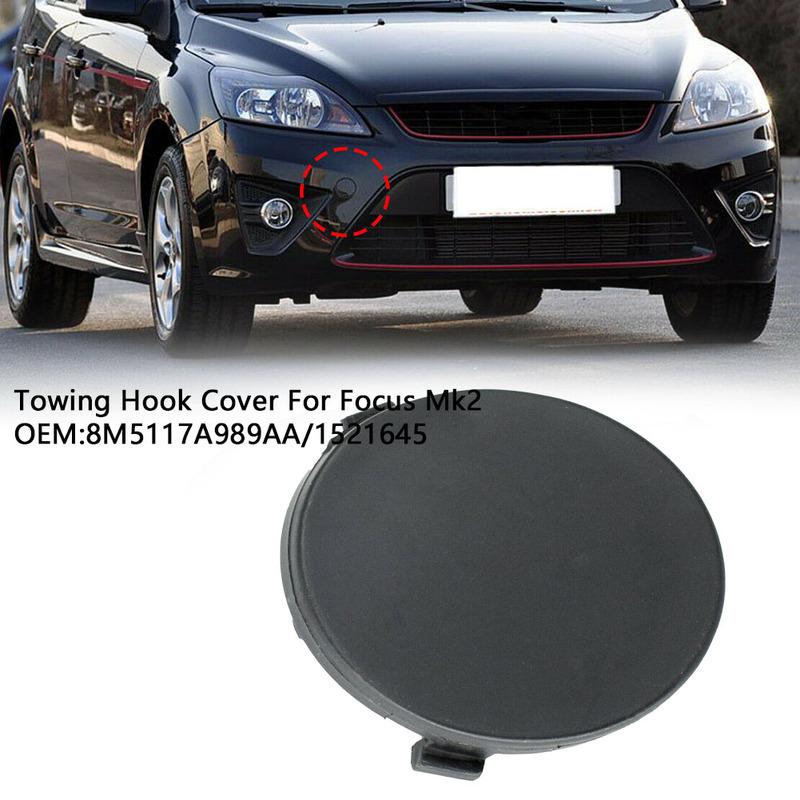Durable High Quality Practical Useful Car Tow Hook Cover Towing Eye 1521645 8M5117A989AA Accessory Front Bumper