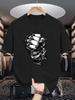 Unisex Cotton Tee Strength Clenched Fist Art Graphic Print Loose Breathable Summer Crew Neck Casual Street T Shirt Unisex Daily Wear
