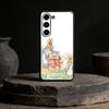 Cute P-Peter Rabbit Phone Case For Samsung Galaxy A91,80,73,72 ,71,53,52,32 ,31,22,21s,20,Soft Black Case
