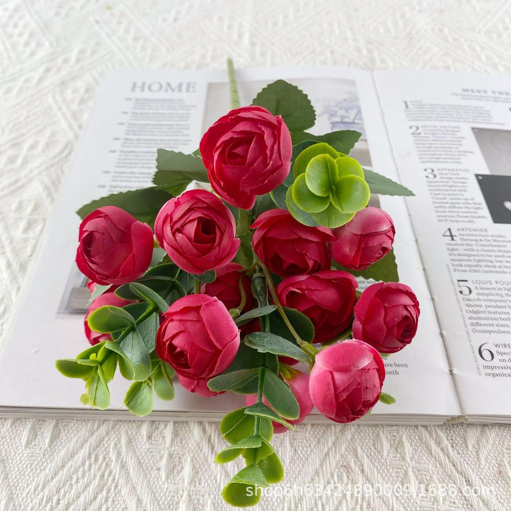 Direct Sales Of 15 Small Linglong Small Tea Bags, Simulated Flowers, Home Decoration, Wedding Photography, Camping Decoration