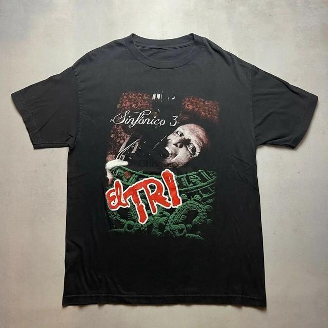 Vtg EL TRI Band Short Sleeve Cotton Black All Size Unisex Shirt CM033 Unisex T-Shirt M