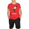 Personalised Mr. Bean Your Custom Name Kids T Shirt