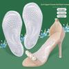 Unisex Non-Slip Arch Support Insoles with Soft Particles for Shock Absorption and Flat Foot Correction - Half Insole, Arch Pad.