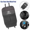 CKU5 Car Seat Back Storage Bag Leather Seat Anti-Kick Pad Accessories For Lexus CT200h ES250 ES300h IS250 IS200 GS300 GS460 GX470