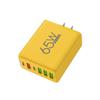 65W Fast Charging Charger 2PD + 4USB Multi-port for Huawei & Apple, EU/US/UK Standards