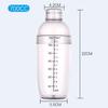 Plastic Cocktail Shaker 300ml/500ml/700ml/1000ml Wine Beverage Mixer Wine Shaker Drink Mixer Barware