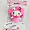KT Cat Korean Cartoon Phone Holder: Magnetic, MagSafe-Compatible, Versatile Airbag Stand for Desk & Drama Watching