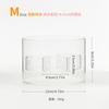 Glass Candle Holder Cylinder Candle Stand,Elegant,Decorative Decorative for Tea Light for Home Table Centerpiece Decoration