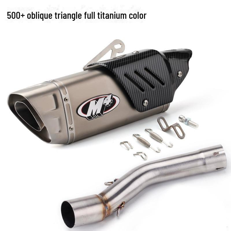 Stainless Steel Modified Exhaust for 300AC/300R/300RR/500 Motorcycles