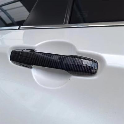 For Toyota Veloz -2024 Carbon Fiber Car Exterior Door Handle Cover Trim Replacement