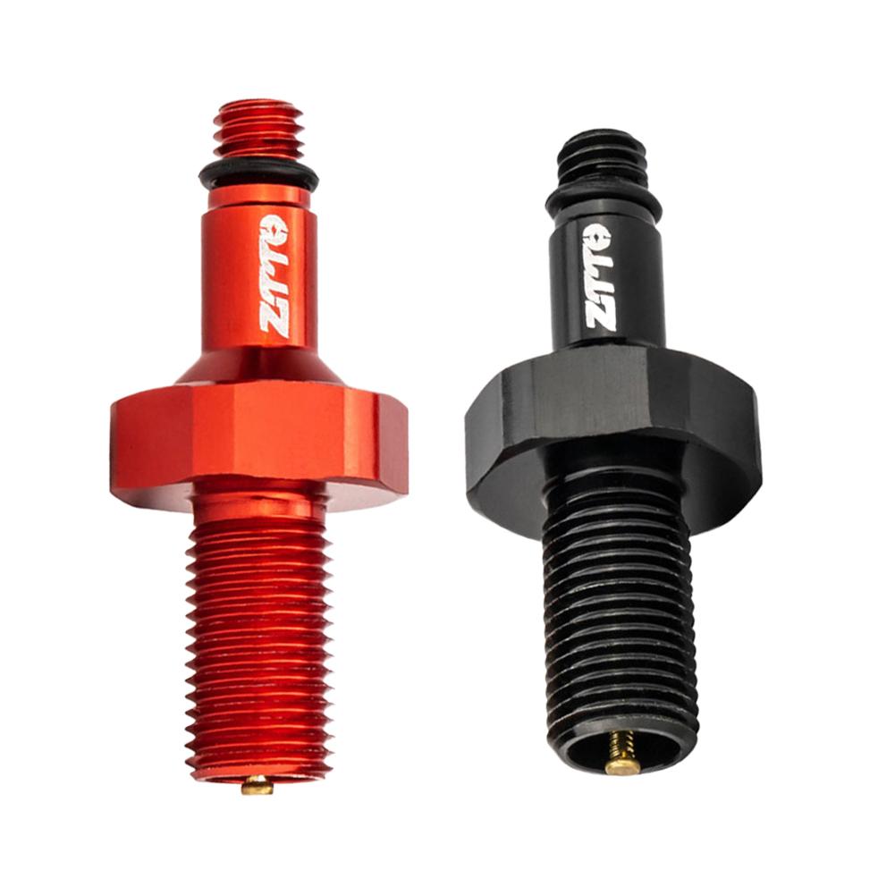 Fahrrad Luft Hinterrad Stoßdämpfer Ventiladapter Fahrrad Ventiladapter Fahrrad Hinterrad-Luftbalg Aufblasdüse Werkzeug Fahrradzubehör