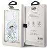 Karl Lagerfeld Klhmp15Xlgkcsgh Iphone15 Pro Max 6.7 Hardcase Transparent Liquid Glitter Karl&Choupette Head Magsafe