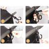 Universal Cart Hook for Bike Wheelchair Shopping Electric Scooter Heavy Duty Swivel Hanger Durable Mobility Aid Accessory