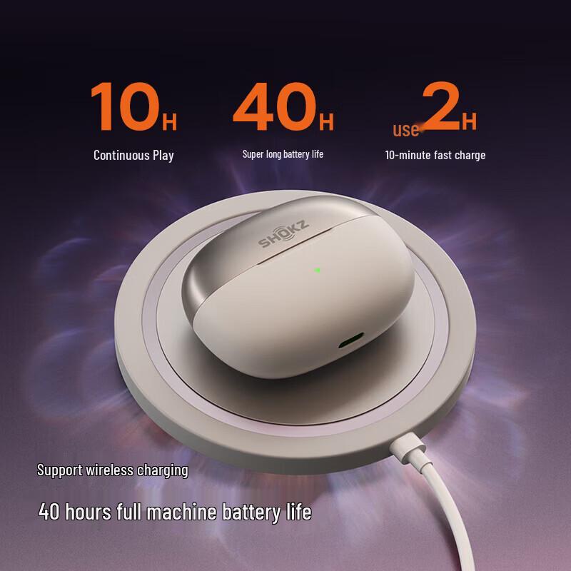 SHOKZ OpenDots ONE E310 Open-Ear Clip Bluetooth Earbuds