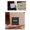 Portable Mini Calendar Coil Schedule Planner Creative Daily Planner  Gifts