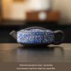 Tea Xun Handmade Ore Coarse Pottery Teapot