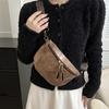 Women's Retro Chest Bag, Bohemian Style Anti-theft Crossbody/Waist Bag, suitable for cycling, fitness, and travel - Nylon material.