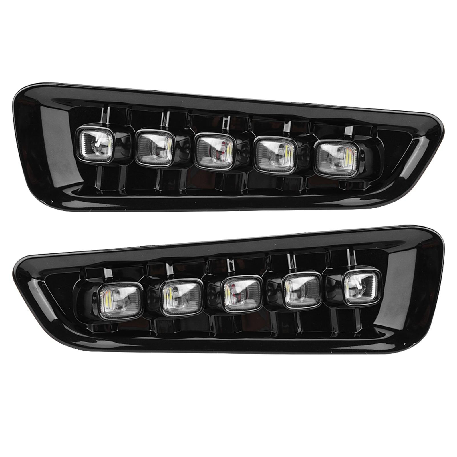 

1 пара автомобильных светодиодных дневных ходовых огней с указателем поворота, двойная модель DRL для Raptor 1618