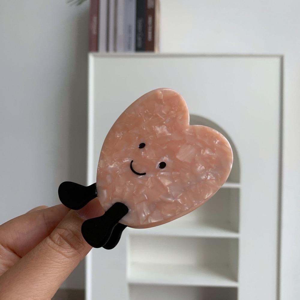 Cartoon Acetic Acid Grab Clip Acetic Acid Croissant Claw Clip Bread Shape Hair Claw  Daily