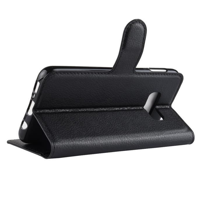 Coque de protection - FRANCIS-R - Samsung Galaxy S10e - Antichoc - Support pliable - PU Cuir