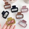 Square Small Grab Clip, Female Hair Grab, Back Of Head, Disc Hair Clip, Semi-Tie Hair Clip, Shark Clip, Headdress.