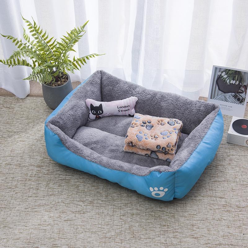 Dog Bed Medium Size Dogs - Washable Small Medium Dog Cat Bed Waterproof, Comfort Cats Couch Sofa Pets Bed with Nonskid Bottom
