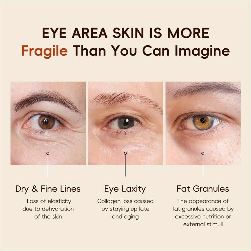 Vitamin C Roll-on Eye Essence Moisturizing and Whitening Eye Skin Care Essence Firms Skin Perfect Gift