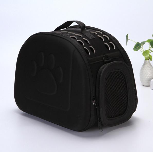 Foldable EVA Pet Carrier Bag: Handbag, Crossbody, Backpack for Cats & Dogs