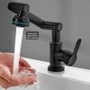 Universal Dual Mode Faucet Flexible 360°Rotating Bibcock Stopcock Tap Robotic Arm Faucet  Balcony