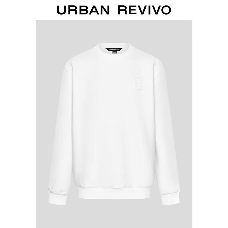 

UR 2025 Winter Men s Letter Embroidered Crewneck Sweatshirt XL