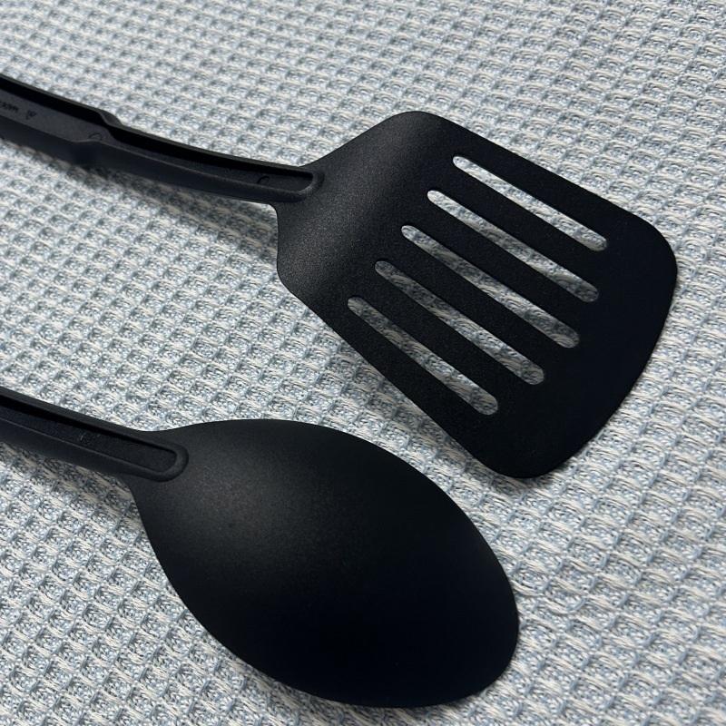 Non-stick Nylon Cookware Set (7 Pieces) - High-temperature Resistant Nylon Cooking Spoons And Spatulas
