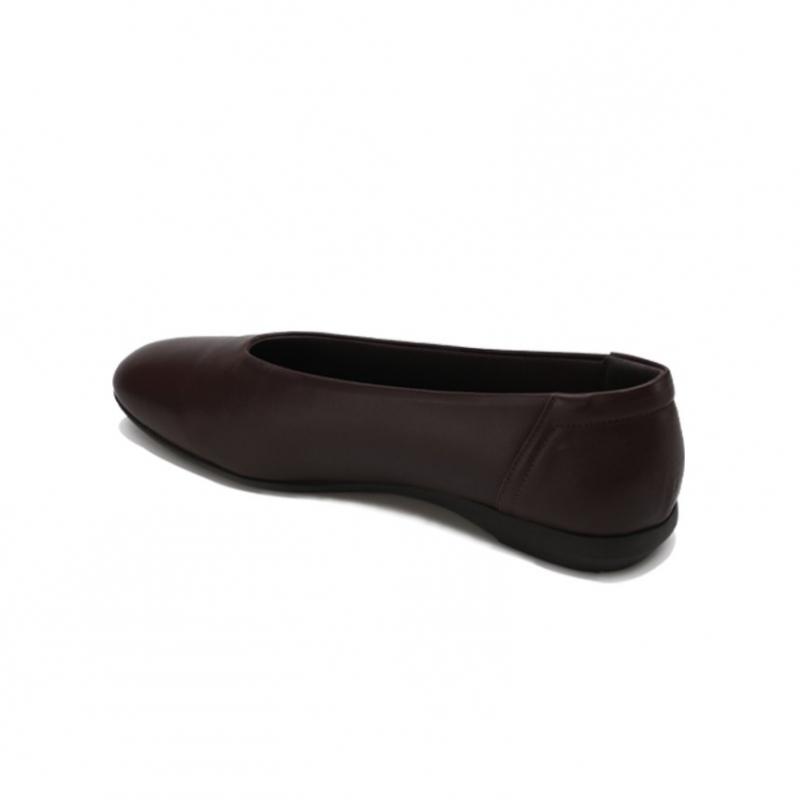 Vigevano Women Flat Shoes Comfort Daily Dark Brown Linda 02 8vgld25s3l