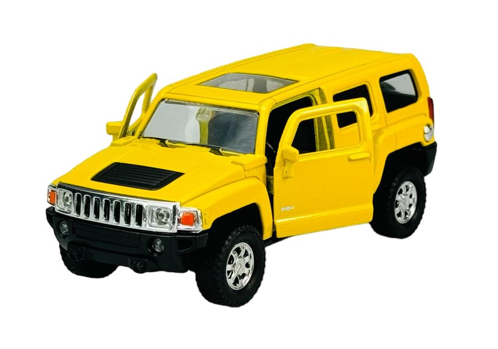 WELLY HUMMER H3 YELLOW 1:34 43629