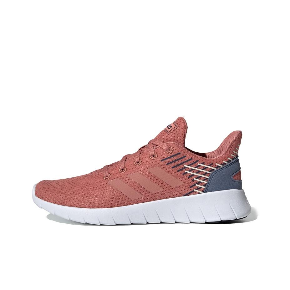 Adidas Asweerun Comfortable Shock Absorption Low-Top Marathon Running Shoes Women Sneakers Pink Blue EE8502