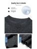 Men's Pure Wool Short-Sleeve Sweater - Lightweight, Half-High Neck Knitwear for Spring/Summer