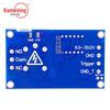 One-Way Relay Module: Delays power off, triggers timing circuit switch, and disconnects to initiate delay cycle.