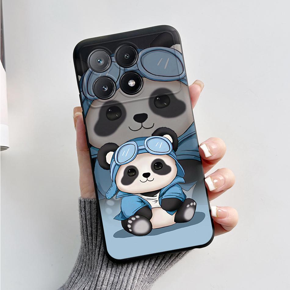 For Xiaomi Poco X6 Pro Case 2023 Fashion Astronaut Soft Silicone Back Cover For Xiaomi Poco M6 Pro 5G Funda PocoX6 X6 Pro Bumper