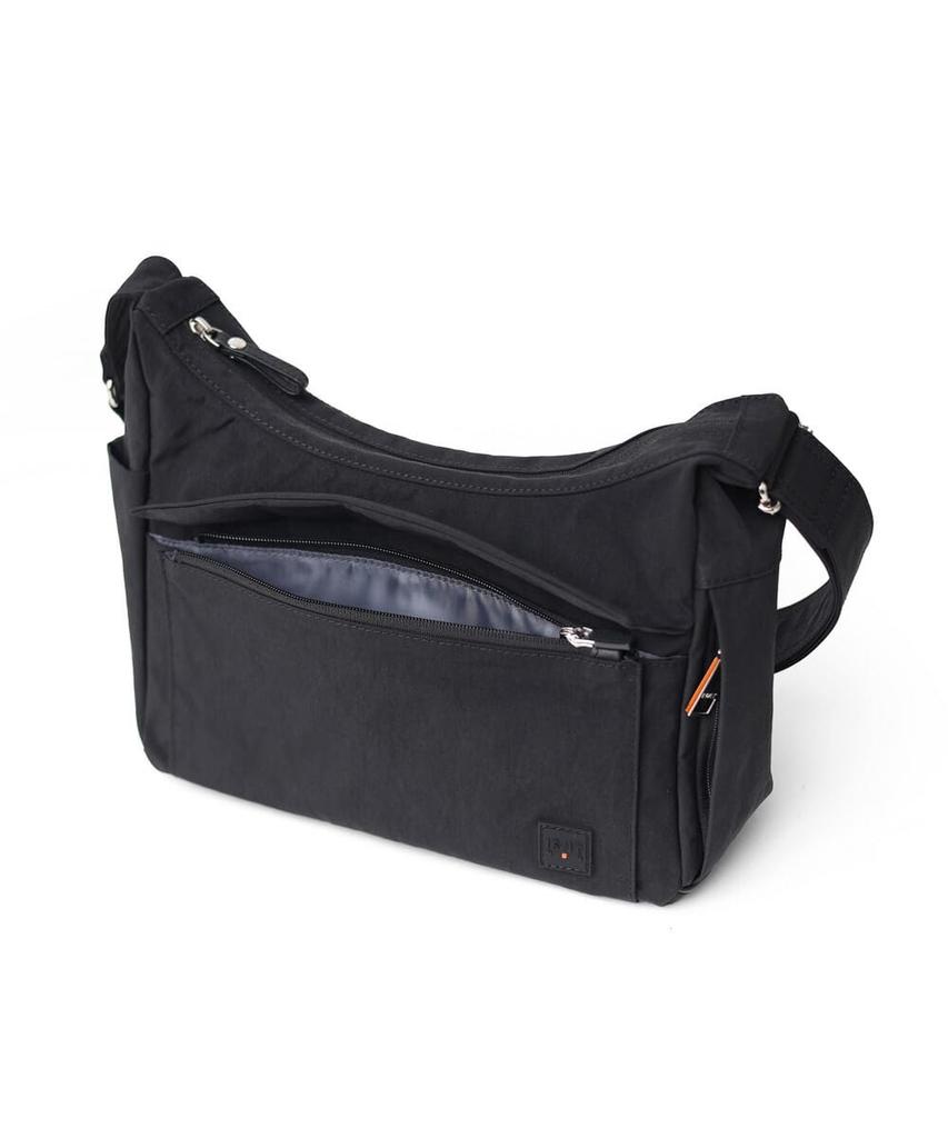 ISIT Kelp Small Shoulder Bag, Unisex, Compact, No. 954101 (Black)