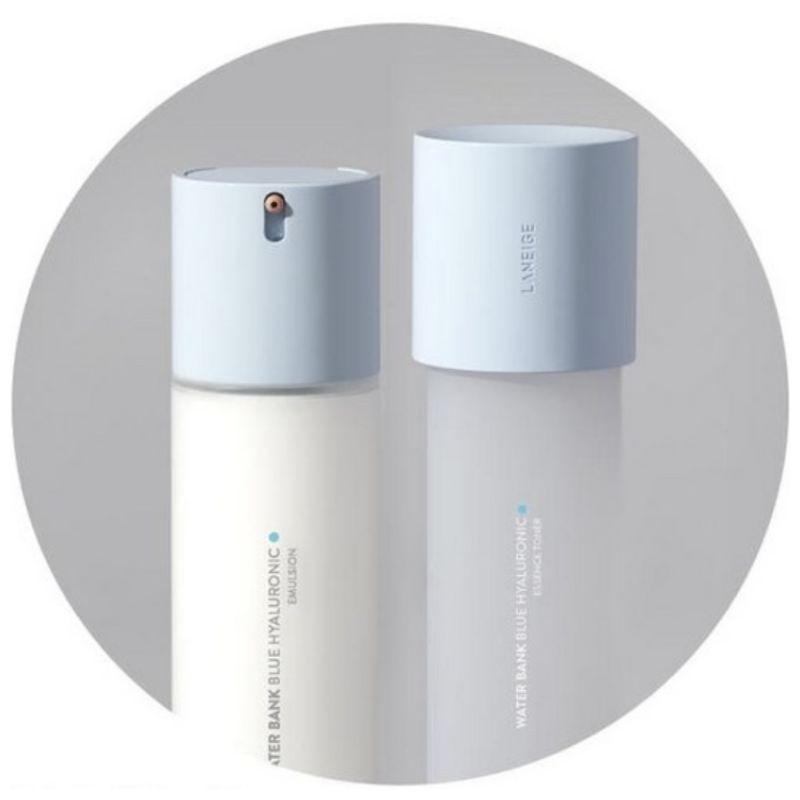 LANEIGE Water Bank Blue Hyaluronic 2-Step Essential Set for Combination to Oily Skin – Hydrating Skincare Gift Set (5pcs)