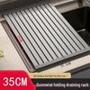 Foldable Stainless Steel Kitchen Sink Drain Board and Dish Rack
