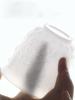 Vintage White Portable Ceramic Teacup, Chinese Carving, Carved Tea Cup, Kung Fu, Da Hong Kong, Oolong Teaware Set,160ml, 220ml