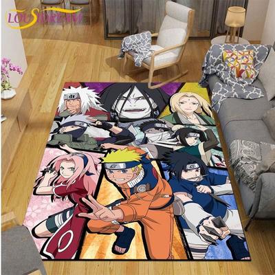 Anime Mat dywan Naruto dywaniki do salonu miękka mata podłogowa dywaniki do drzwi do sypialni wycieraczka antypoślizgowe dywaniki mata do kąpieli