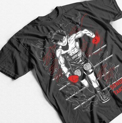 Hajime No Ippo T-Shirt, Boxstudio T-Shirt, Kbg Geschenk-Shirt, Unisex Baumwoll-Top
