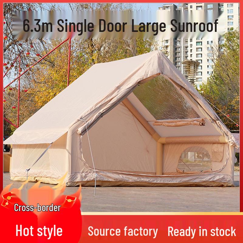 6.3 sqm All-Season Automatic Inflatable Tent for Outdoor Travel