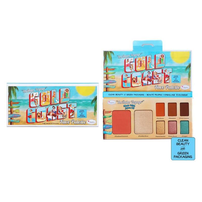 TheBalm - Paleta do twarzy "theBalm Voyage" Gold Coast